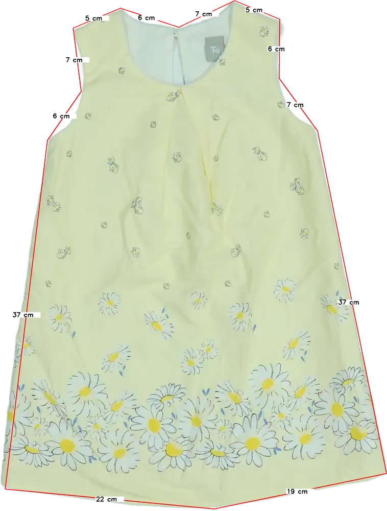 Sárga TU Ruha EU 92 / UK 2 év / US 2T