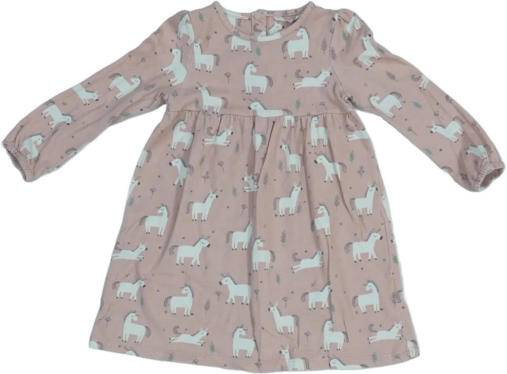 Rózsaszín John Lewis Ruha EU 92 / UK 2 év / US 2T