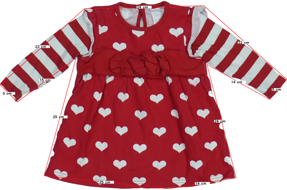 Piros Next Ruha EU 74 / UK 6-9 hónap / US 6-9 hónap