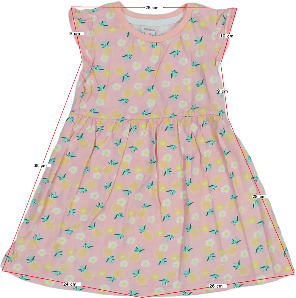 Rózsaszín Pepco Ruha EU 104 / UK 4 év / US 4T/XS