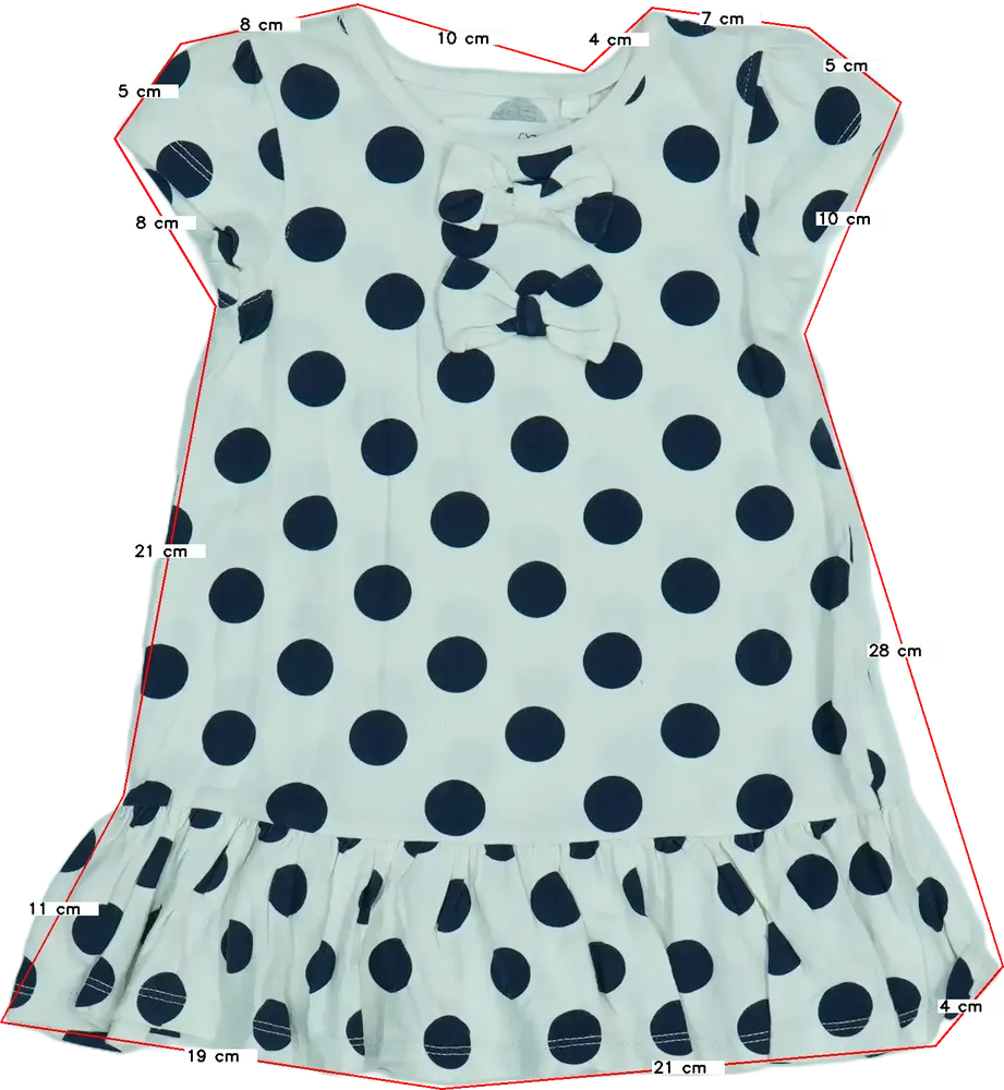 Fehér Next Ruha EU 80 / UK 9-12 hónap / US 12 hónap