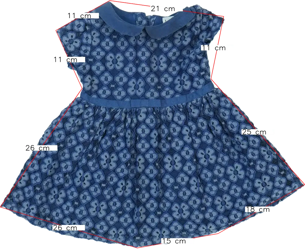 Kék Next Ruha EU 86 / UK 12-18 hónap / US 18 hónap