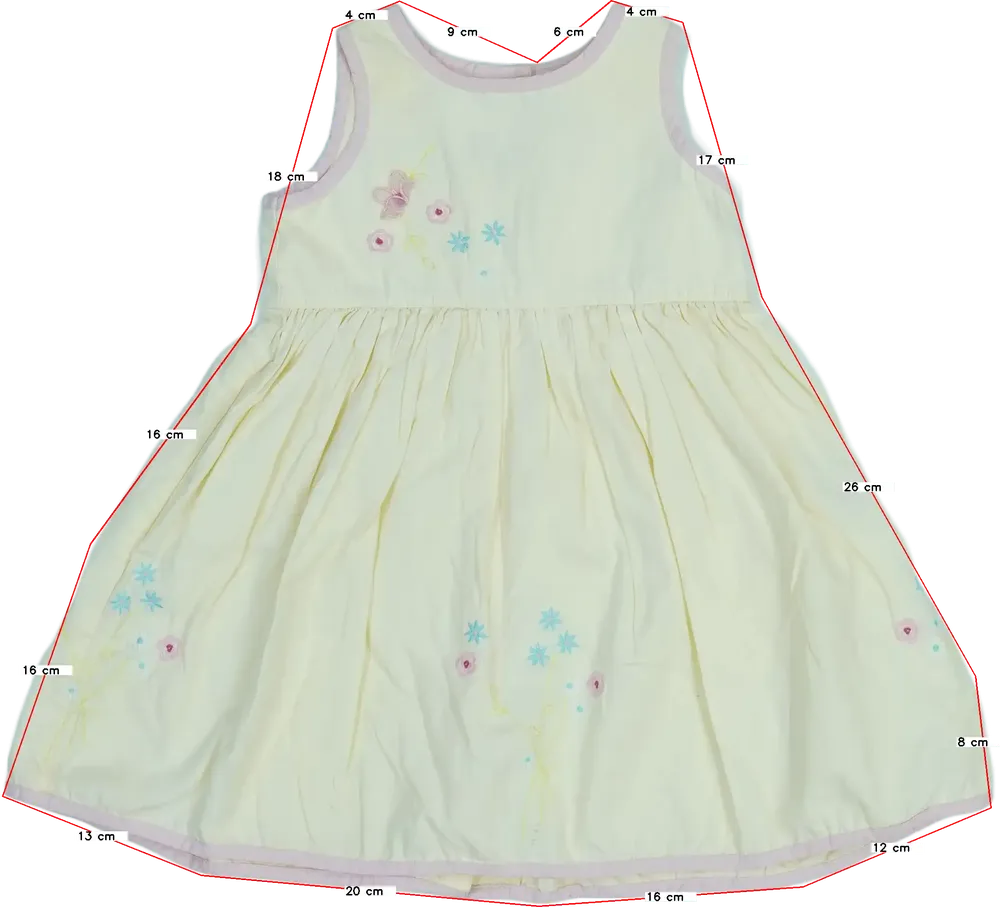 Sárga Next Ruha EU 86 / UK 12-18 hónap / US 18 hónap