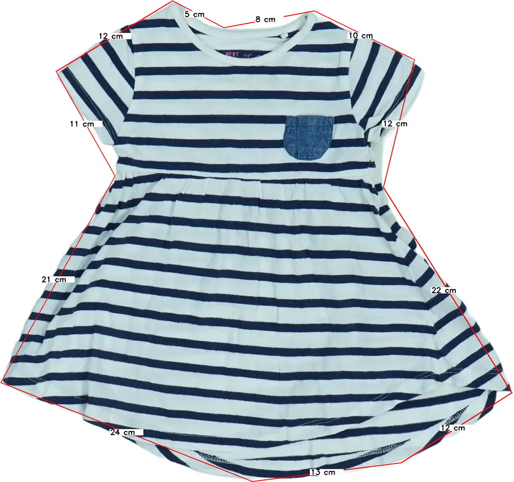 Fehér Next Ruha EU 80 / UK 9-12 hónap / US 12 hónap