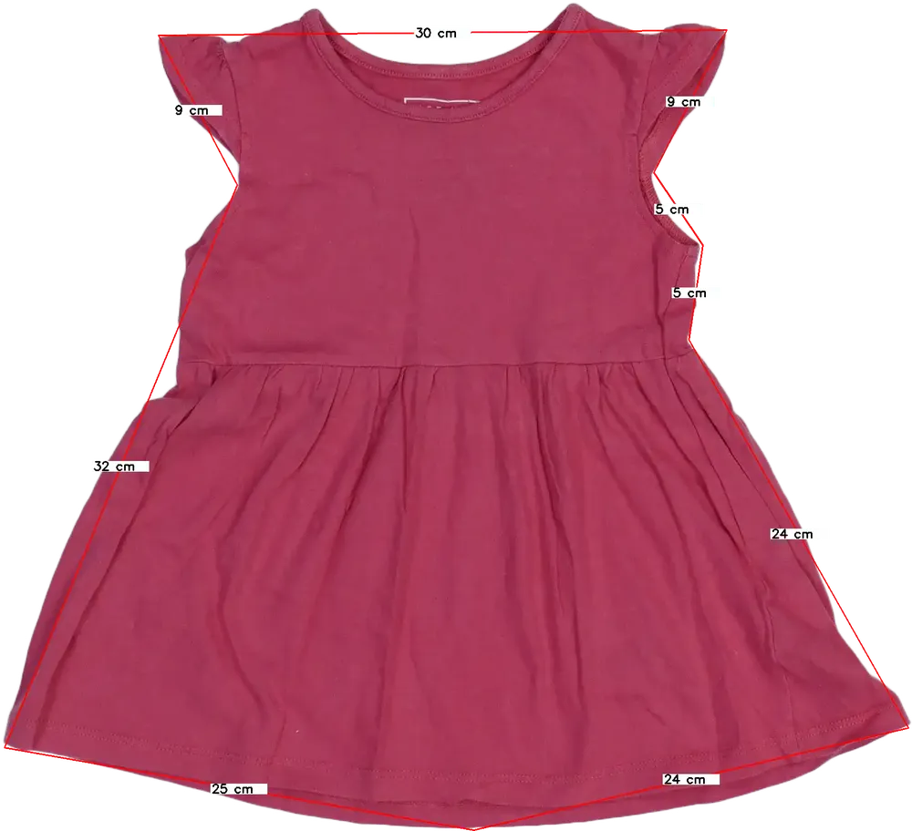 Rózsaszín Primark Ruha EU 86 / UK 12-18 hónap / US 18 hónap