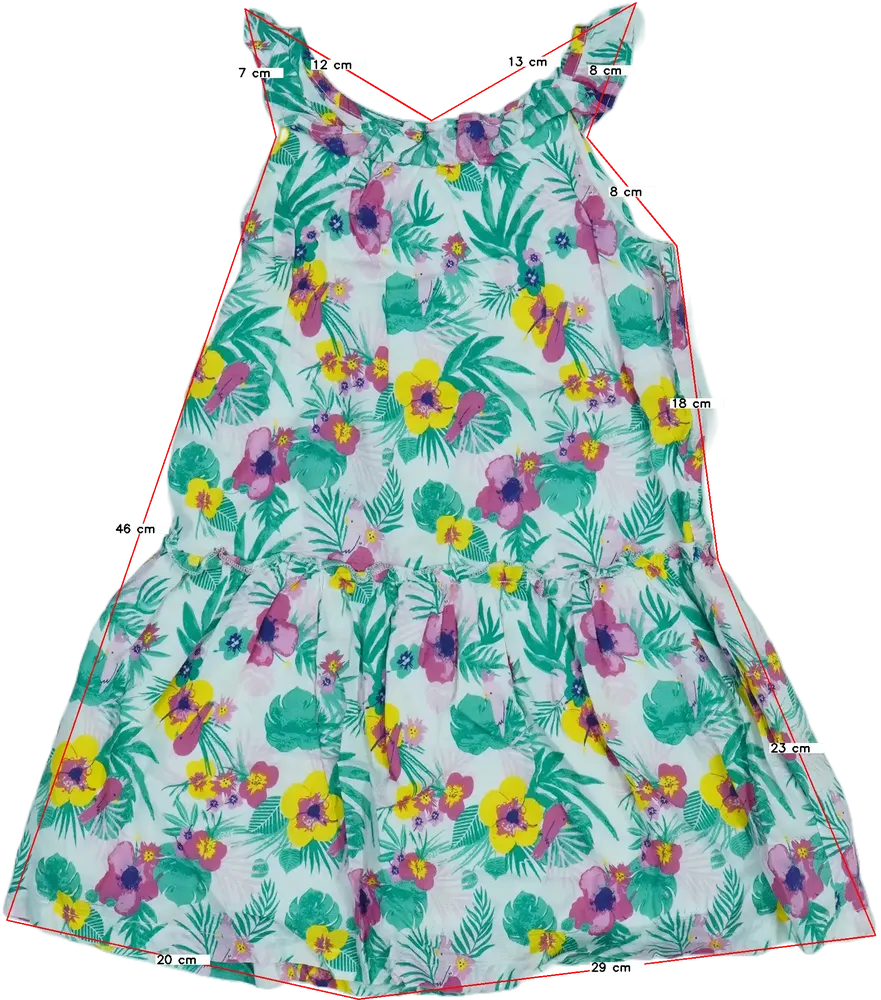 Fehér Matalan Ruha EU 98 / UK 3 év / US 3T