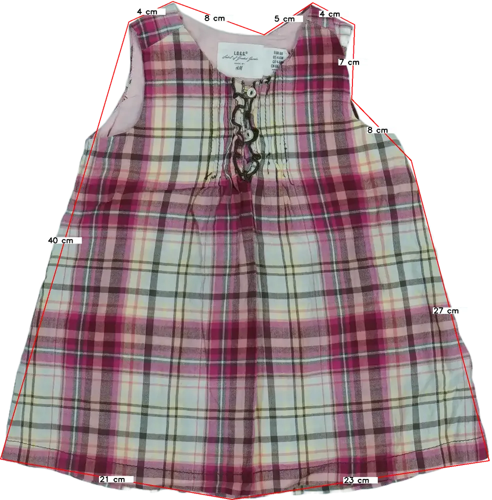 Többszínű H&amp;M Ruha EU 68 / UK 3-6 hónap / US 3-6 hónap