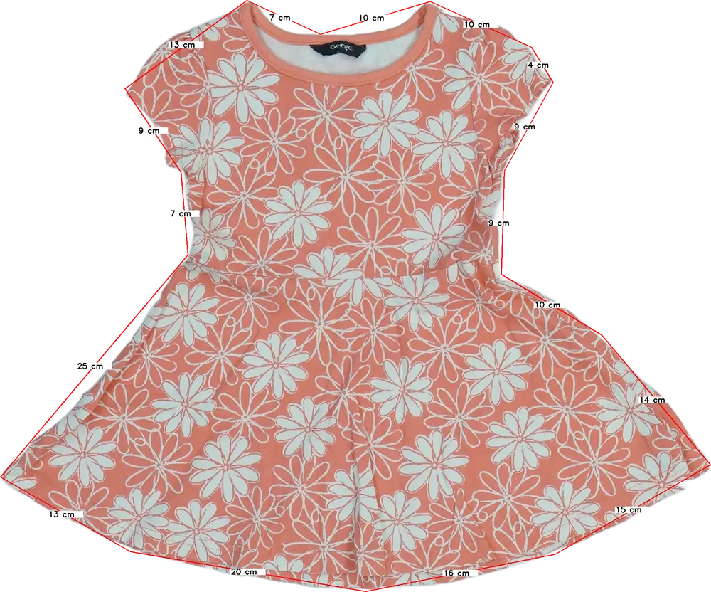 Rózsaszín George Ruha EU 98 / UK 3 év / US 3T