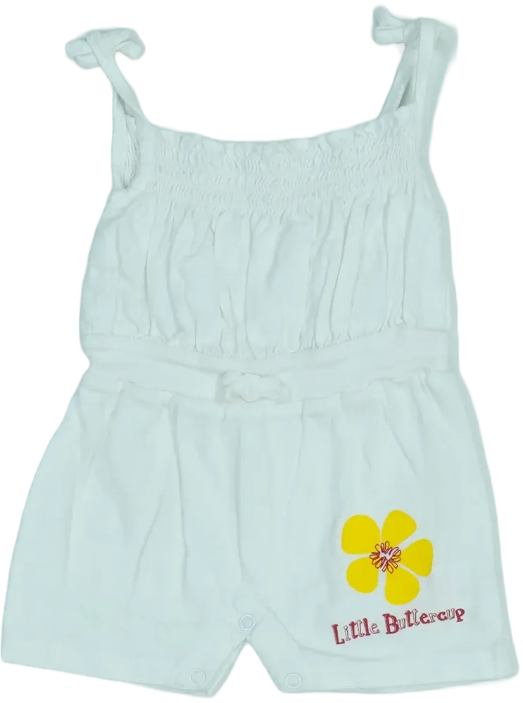 Fehér Early Days Playsuit / Jumpsuit EU 68 / UK 3-6 hónap / US 3-6 hónap