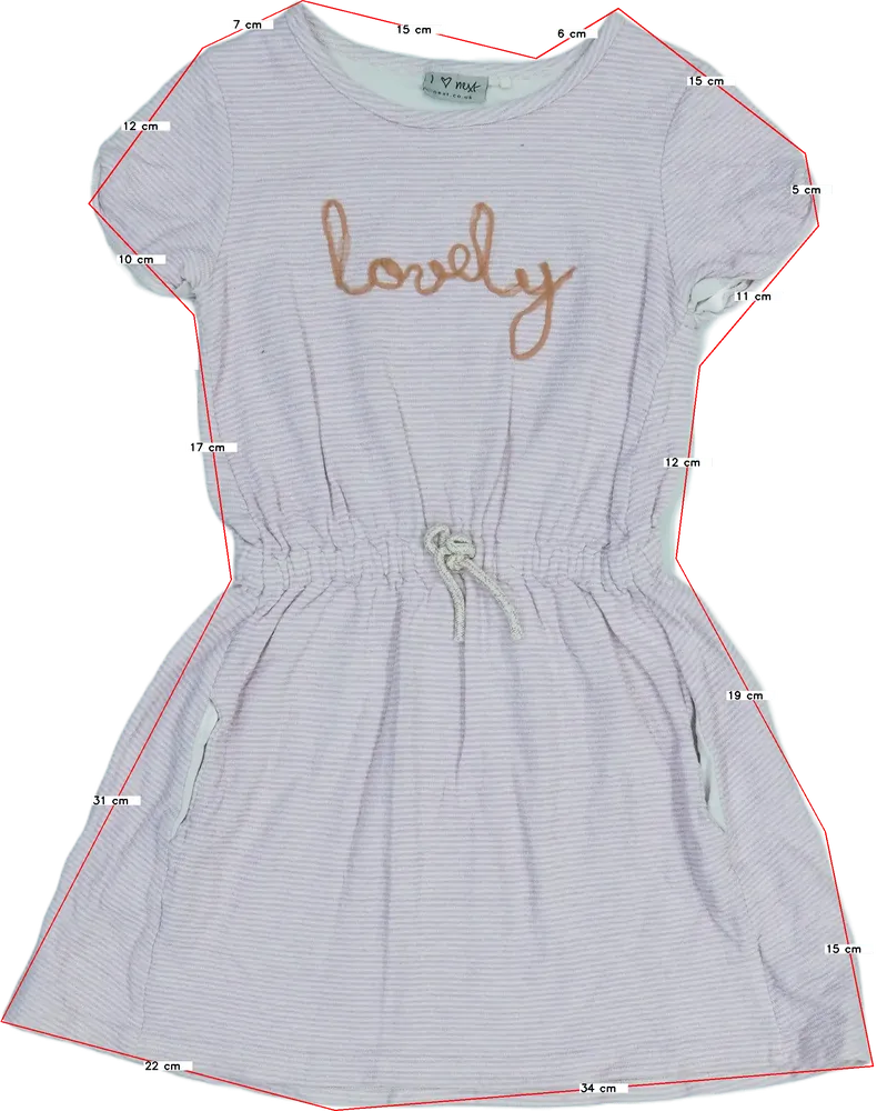 Rózsaszín Next Ruha EU 134 / UK 9 év / US 9 év/L