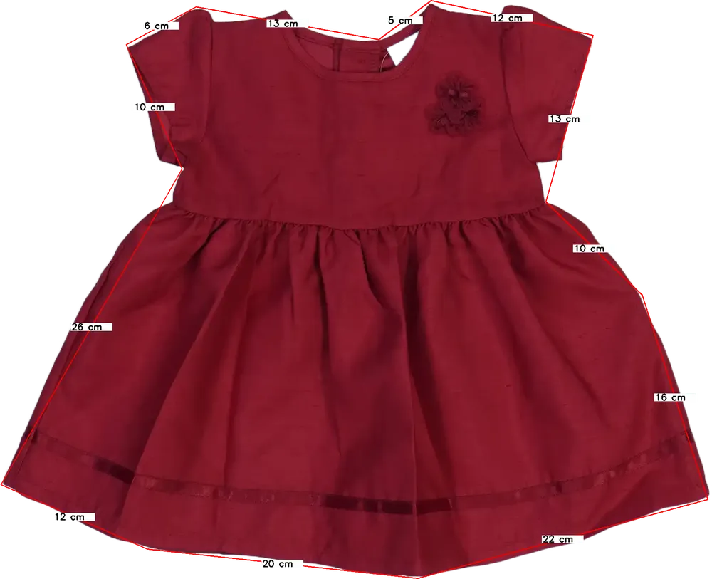 Piros Cherokee Ruha EU 68 / UK 3-6 hónap / US 3-6 hónap