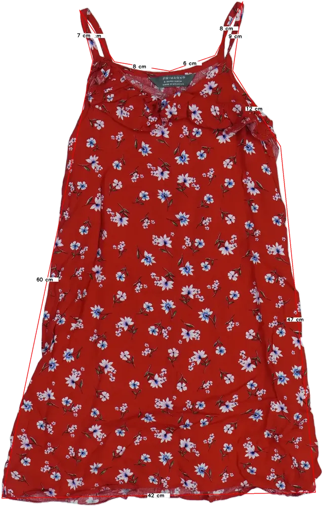 Piros Primark Ruha EU 140 / UK 10 év / US 10 év/L