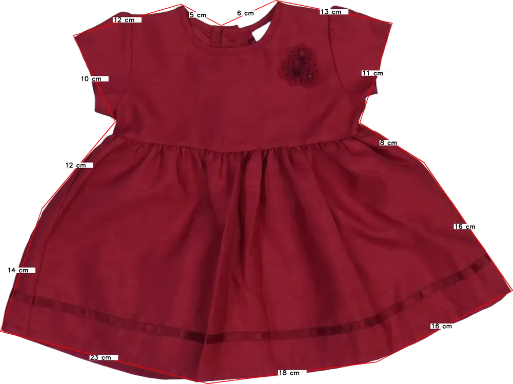 Piros Cherokee Ruha EU 68 / UK 3-6 hónap / US 3-6 hónap