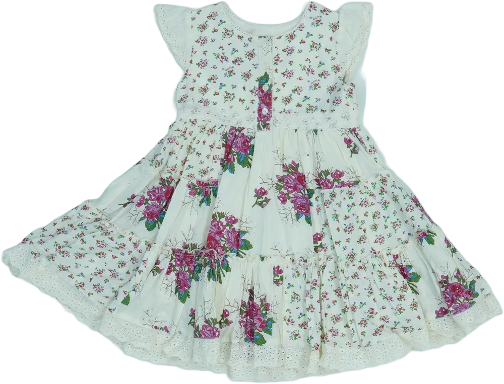 Fehér Dunnes Ruha EU 98 / UK 3 év / US 3T