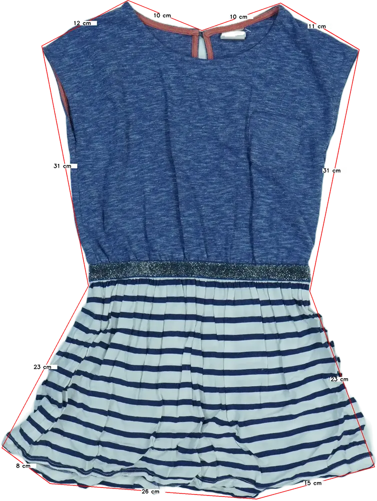 Kék Zara Ruha EU 128 / UK 8 év / US 8 év/M