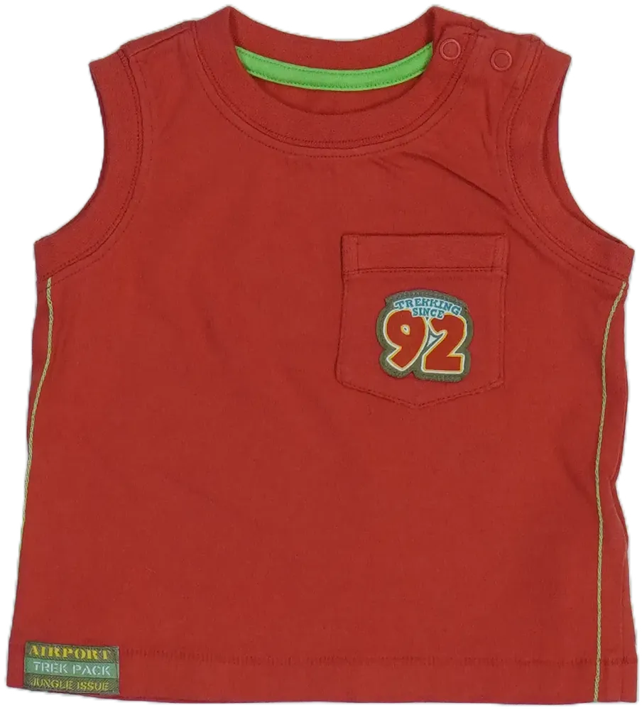 Piros Mothercare Fiú / Férfi atléta EU 68 / UK 3-6 hónap / US 3-6 hónap