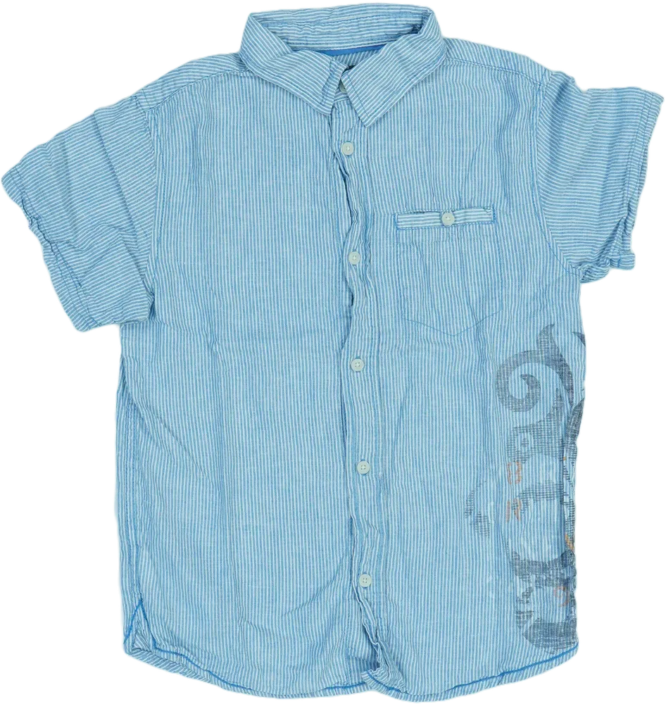 Kék H&amp;M Ing EU 146 / UK 11 év / US 12 év/L