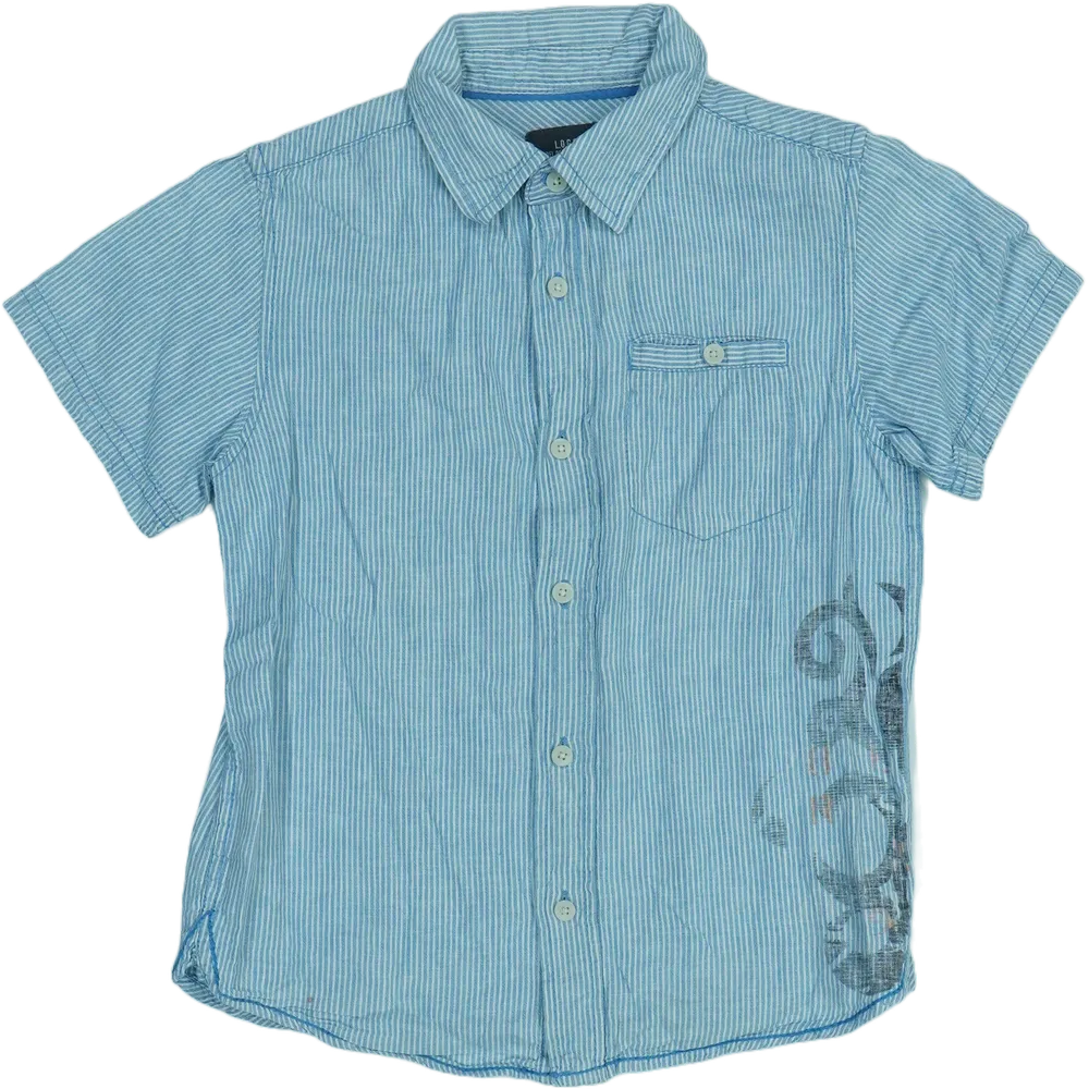 Kék H&amp;M Ing EU 134 / UK 9 év / US 9 év/L