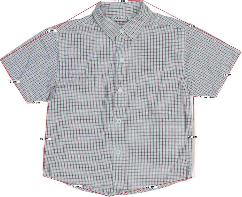 Többszínű George Ing EU 116 / UK 6 év / US 6 év/S