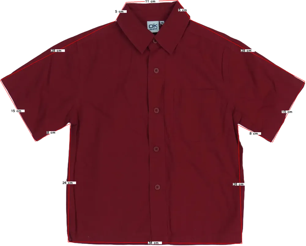 Piros Okaidi Ing EU 116 / UK 6 év / US 6 év/S