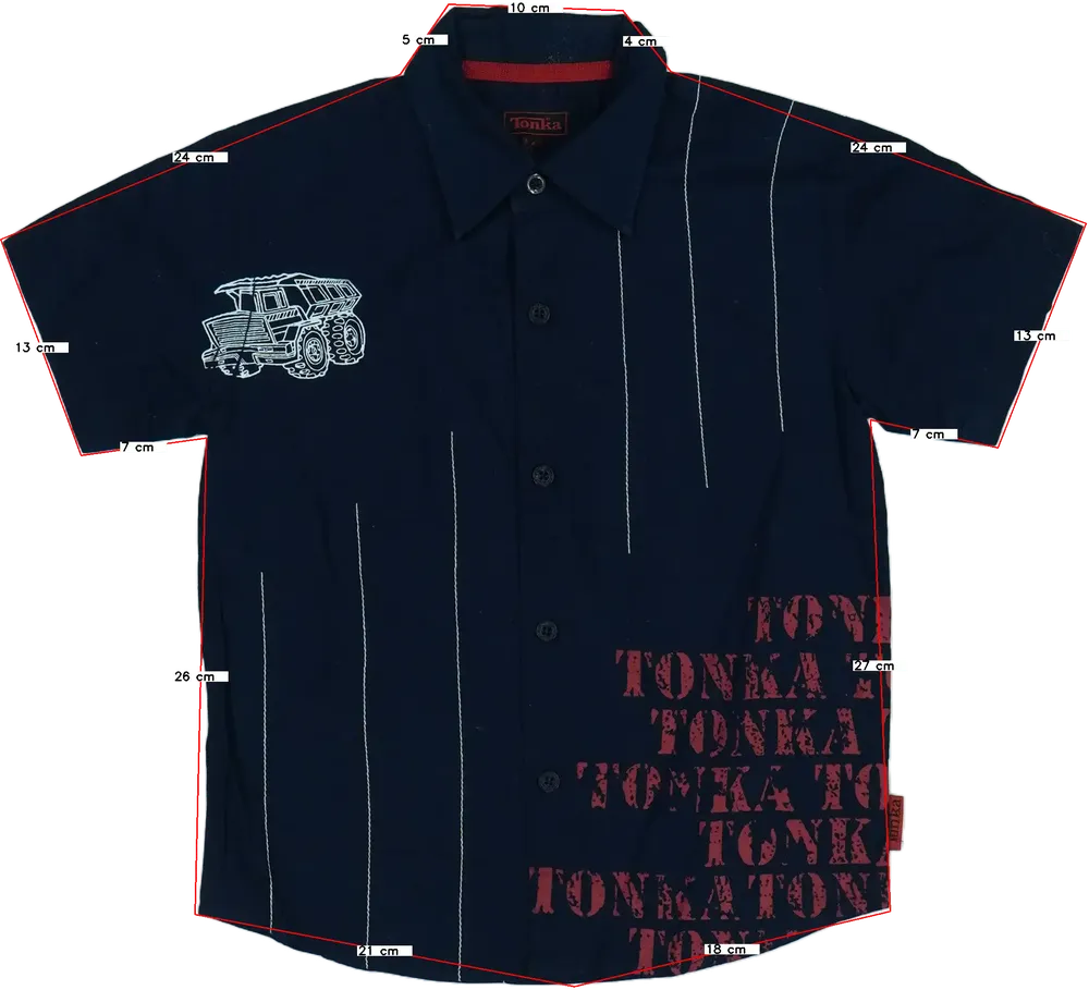 Kék Tonka Ing EU 116 / UK 6 év / US 6 év/S