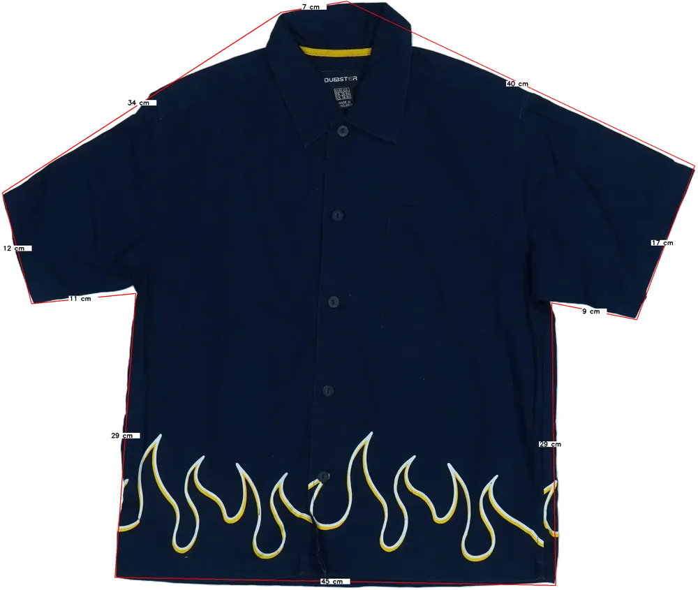 Kék H&amp;M Ing EU 134 / UK 9 év / US 9 év/L