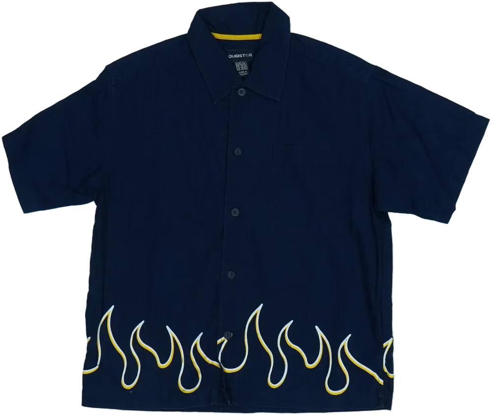 Kék H&amp;M Ing EU 134 / UK 9 év / US 9 év/L