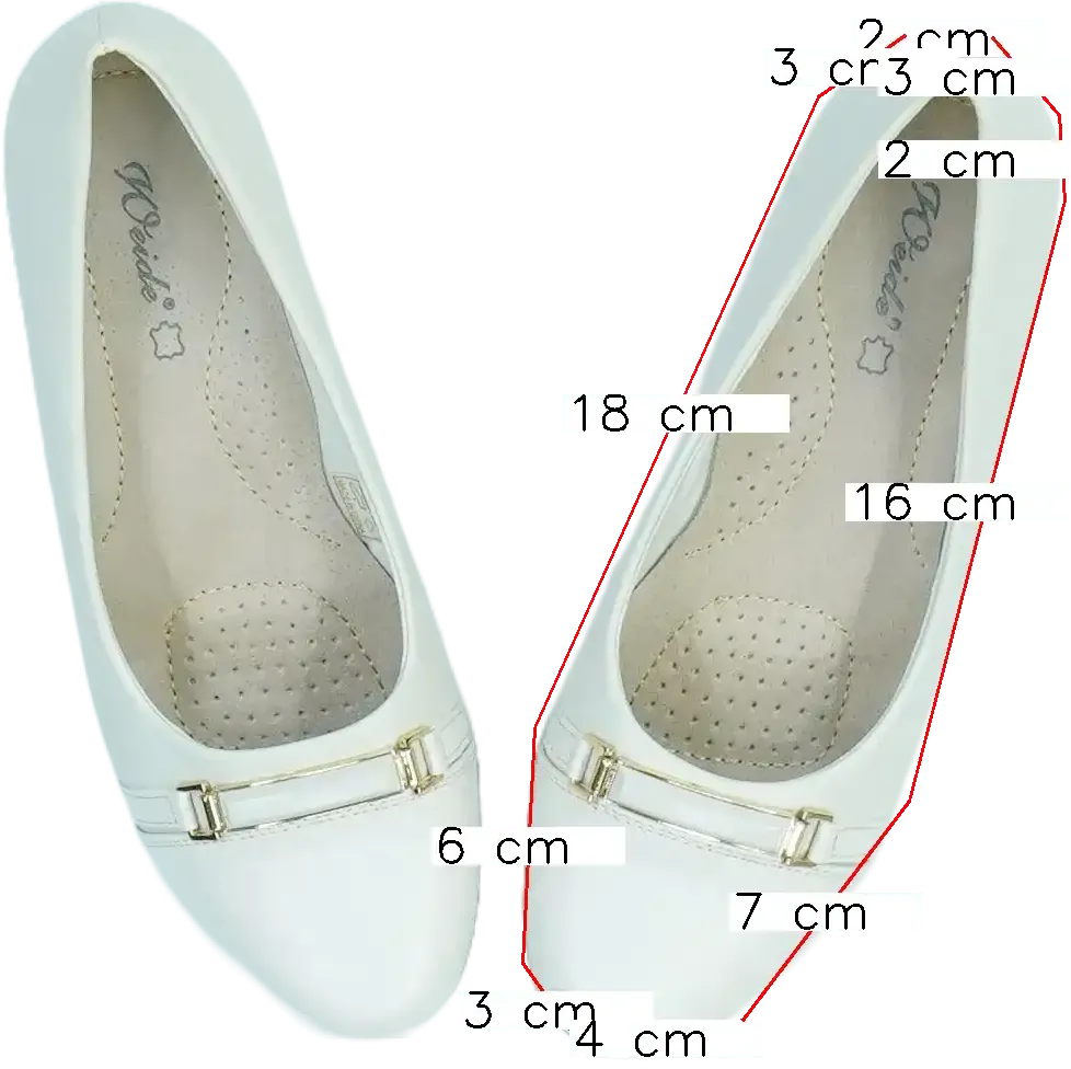 Barna Weide Cipő EU 40