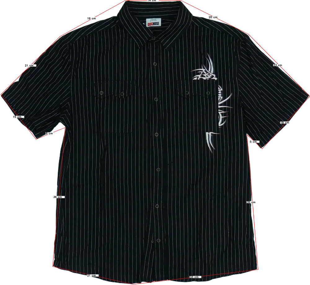 Fekete DogNose Ing EU 176 / UK 16 év / US XL