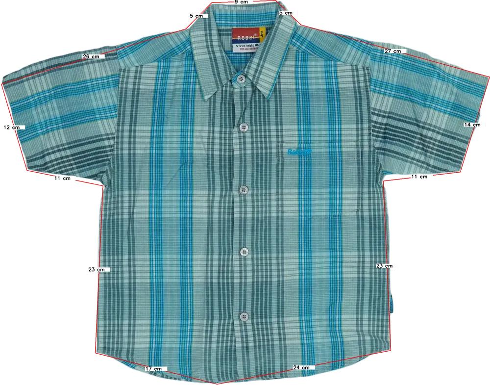 Többszínű Rebel Ing EU 116 / UK 6 év / US 6 év/S