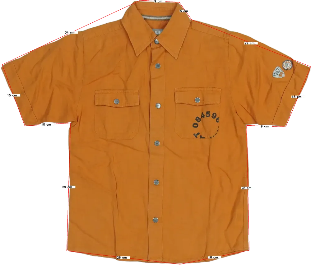 Sárga (narancs) We Ing EU 128 / UK 8 év / US 8 év/M