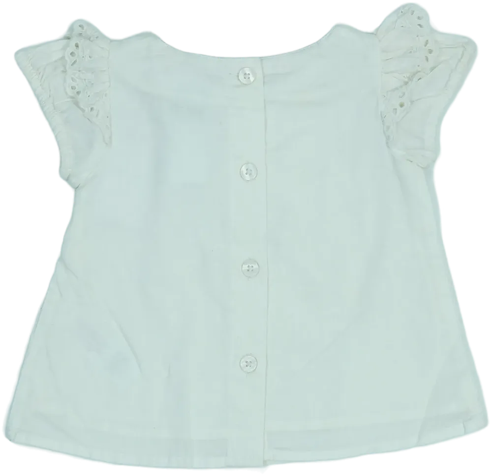 Fehér Jasper J. Conran Tunika EU 68 / UK 3-6 hónap / US 3-6 hónap