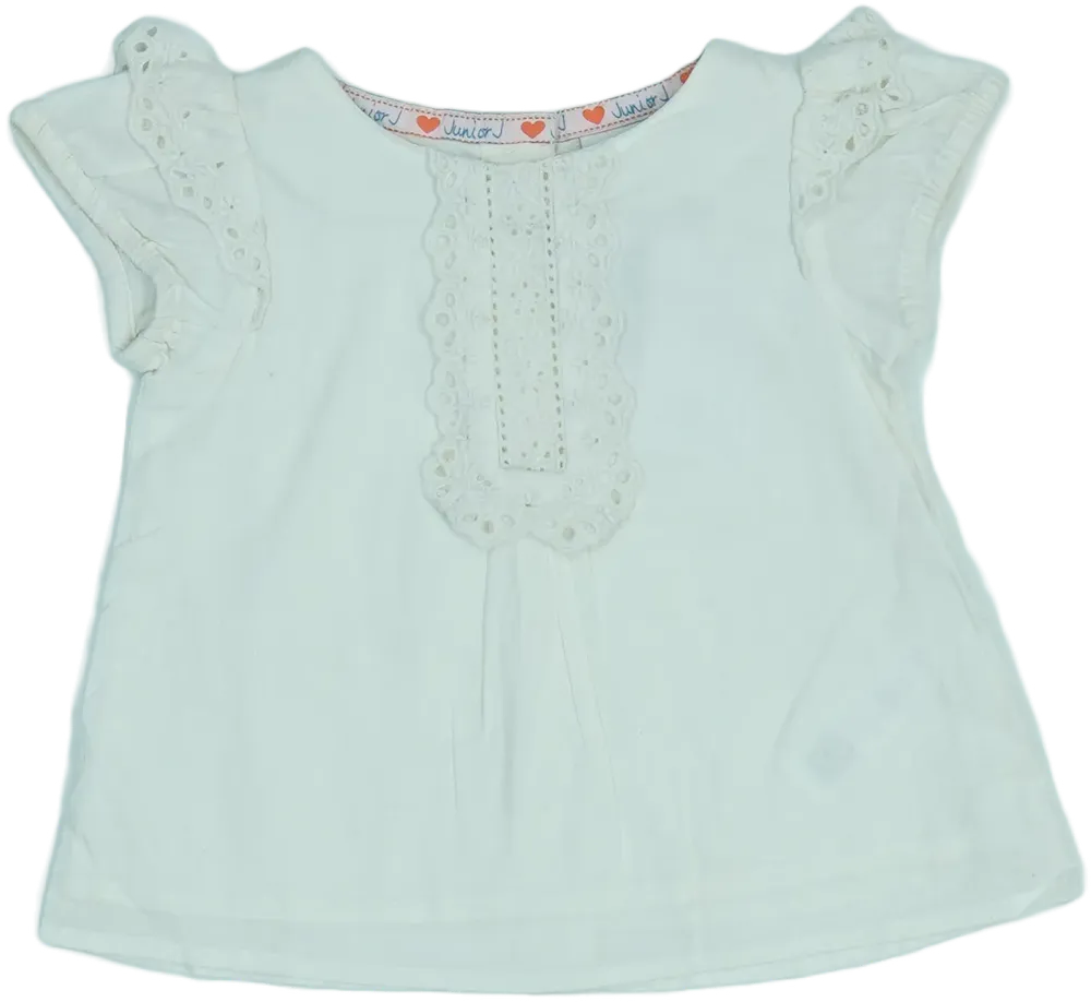 Fehér Jasper J. Conran Tunika EU 68 / UK 3-6 hónap / US 3-6 hónap