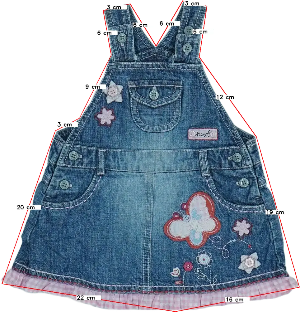 Kék Next Kantáros szoknya EU 62 / UK 0-3 hónap / US 0-3 hónap