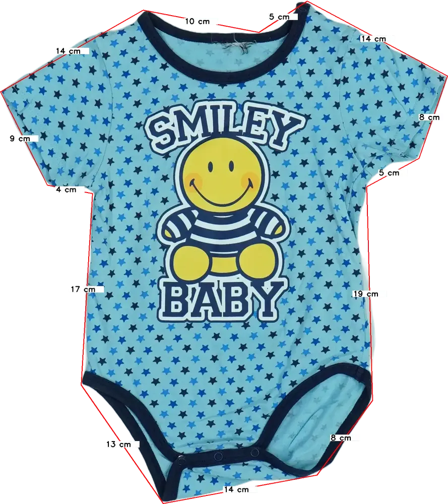 Kék TU Rövid ujjú / ujjatlan body EU 92 / UK 2 év / US 2T