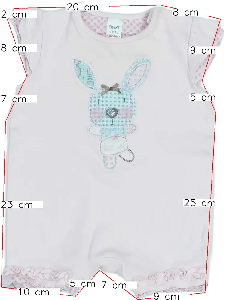 Rózsaszín Next Napozó EU 62 / UK 0-3 hónap / US 0-3 hónap