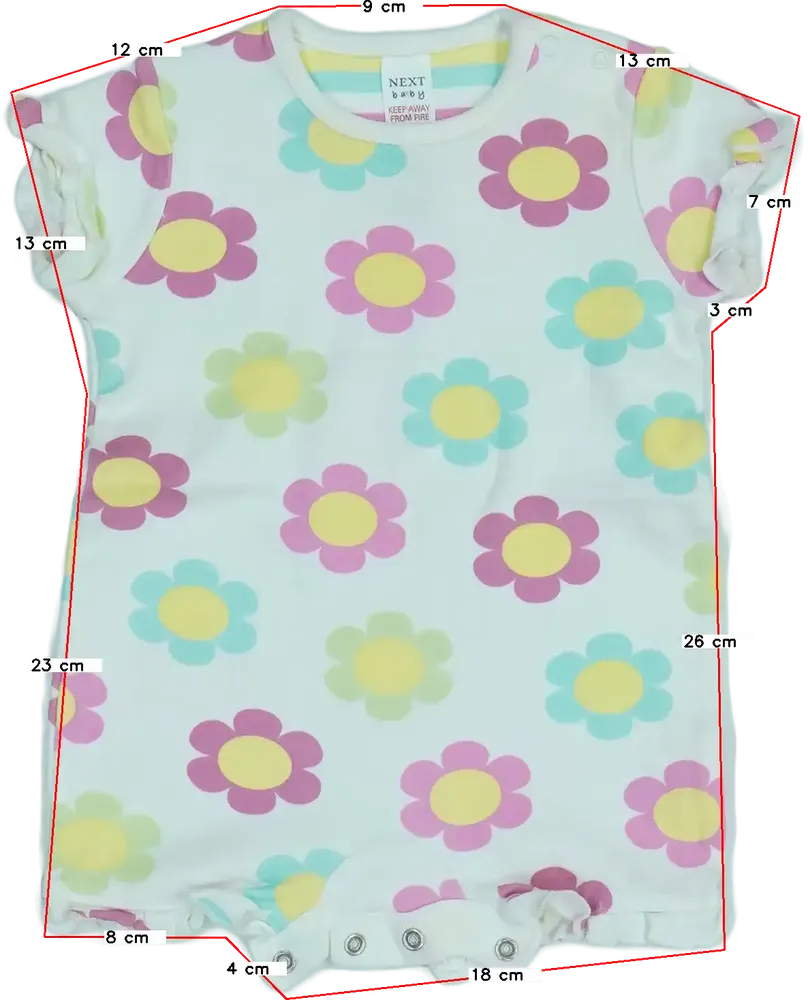 Fehér Next Napozó EU 62 / UK 0-3 hónap / US 0-3 hónap