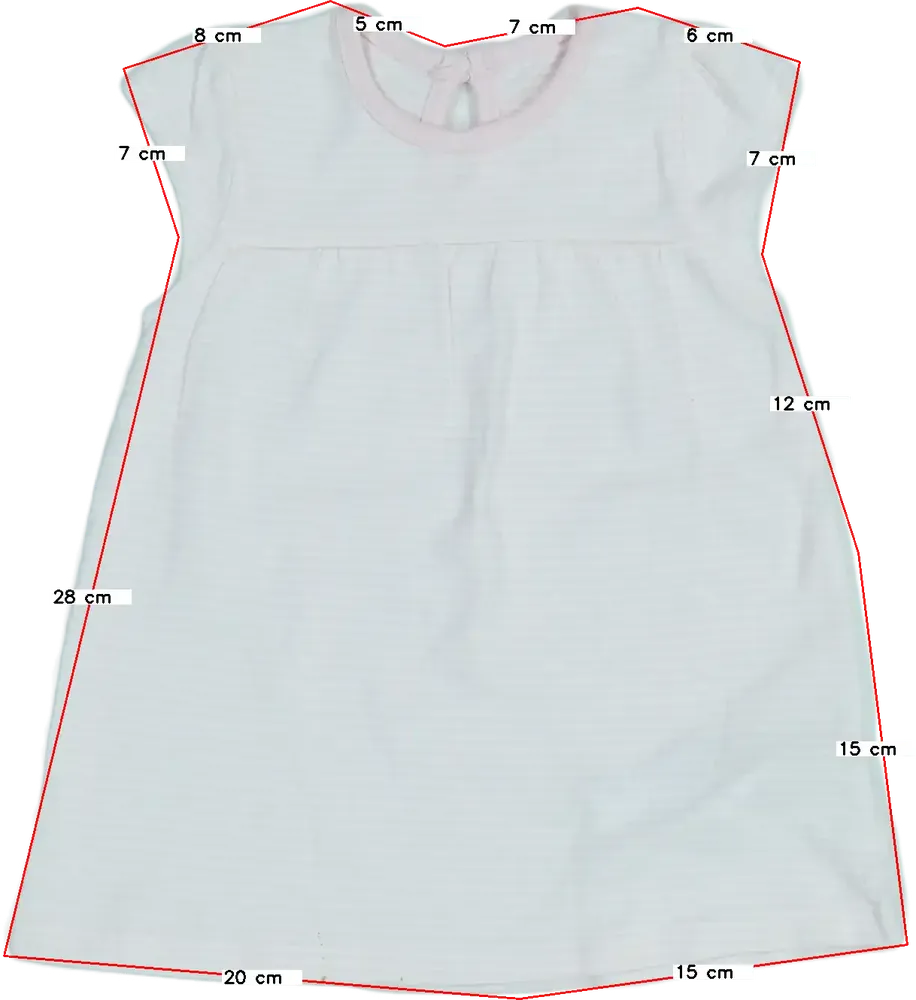 Fehér George Ruha EU 62 / UK 0-3 hónap / US 0-3 hónap