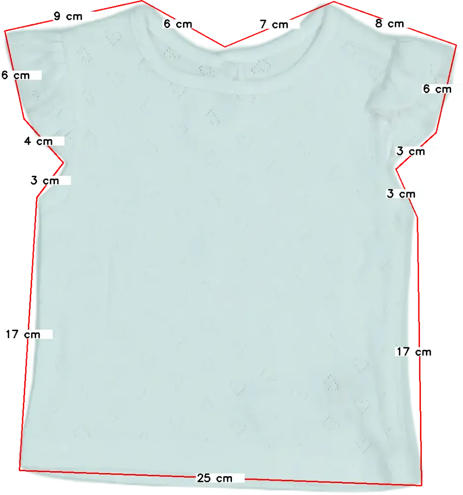 Fehér George Póló EU 62 / UK 0-3 hónap / US 0-3 hónap