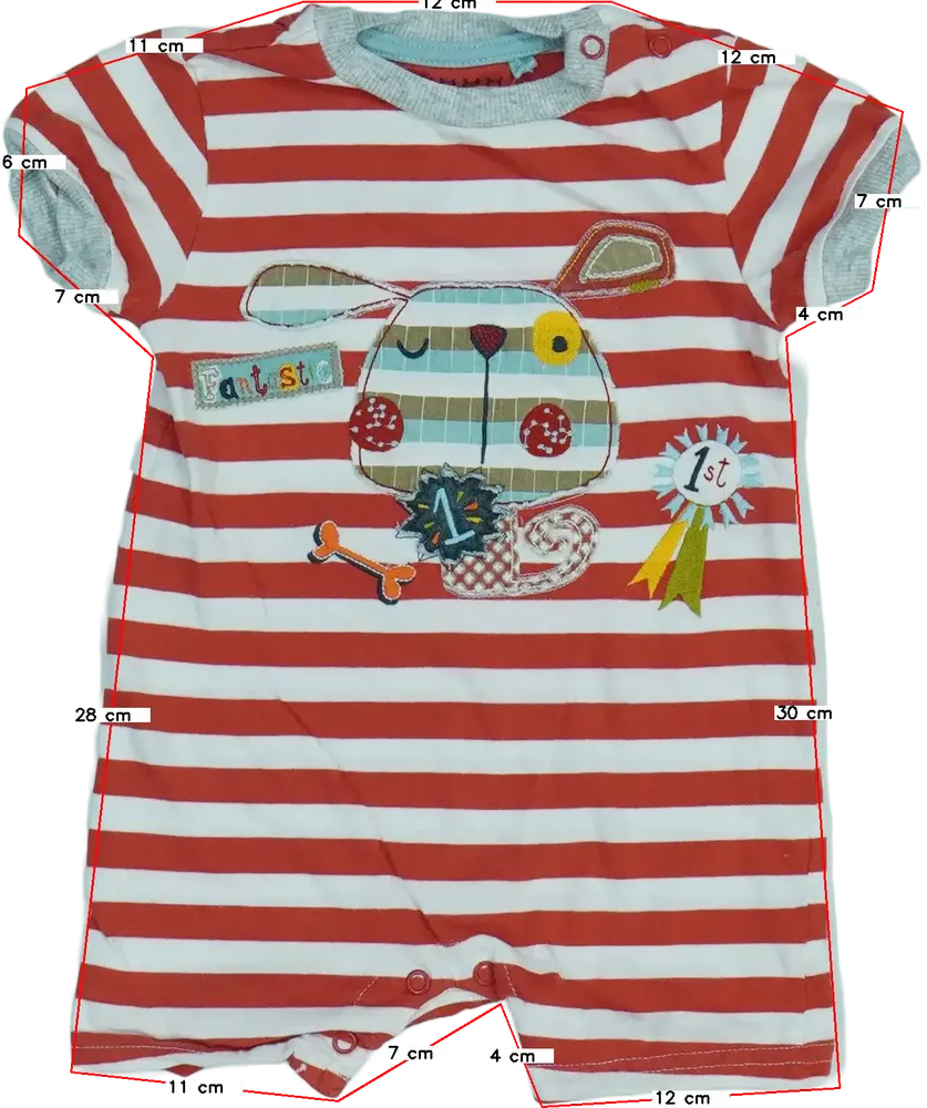 Fehér TU Napozó EU 80 / UK 9-12 hónap / US 12 hónap