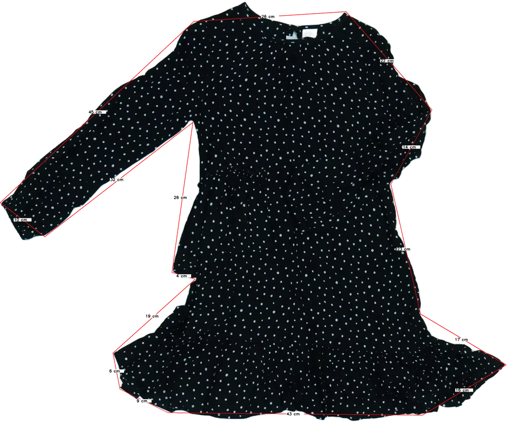 Fekete Next Ruha EU 128 / UK 8 év / US 8 év/M