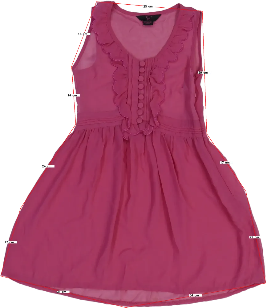 Rózsaszín Young Dimension Ruha EU 134 / UK 9 év / US 9 év/L