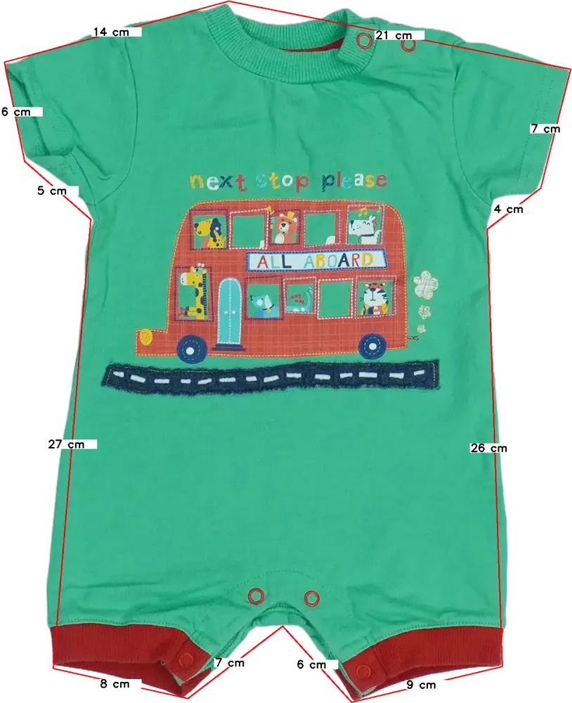 Zöld TU Napozó EU 68 / UK 3-6 hónap / US 3-6 hónap