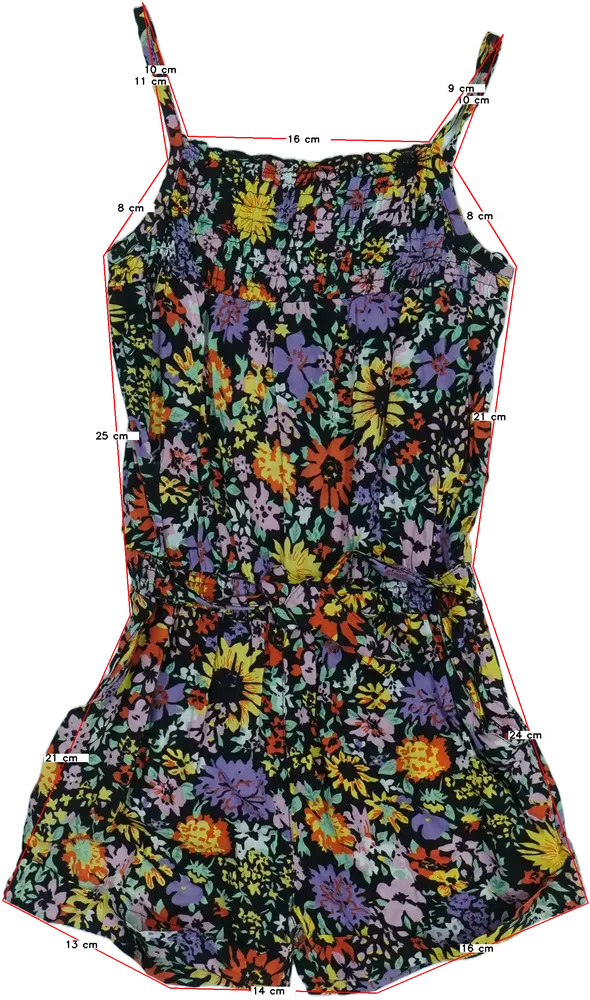 Többszínű George Playsuit / Jumpsuit EU 122 / UK 7 év / US 7 év/M