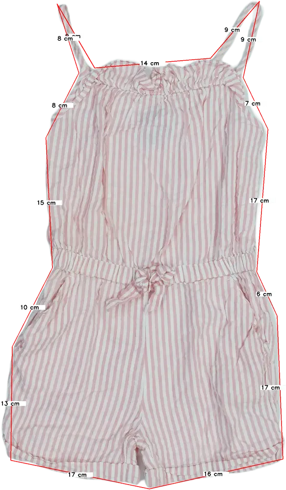 Rózsaszín George Playsuit / Jumpsuit EU 104 / UK 4 év / US 4T/XS