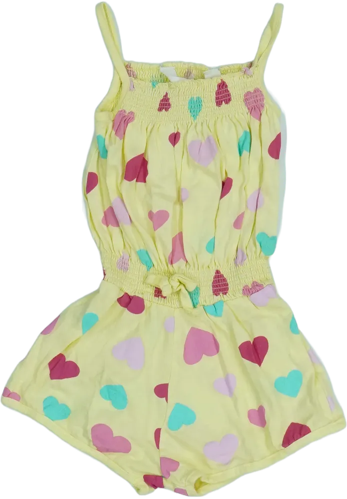 Sárga Girl2Girl Playsuit / Jumpsuit EU 104 / UK 4 év / US 4T/XS
