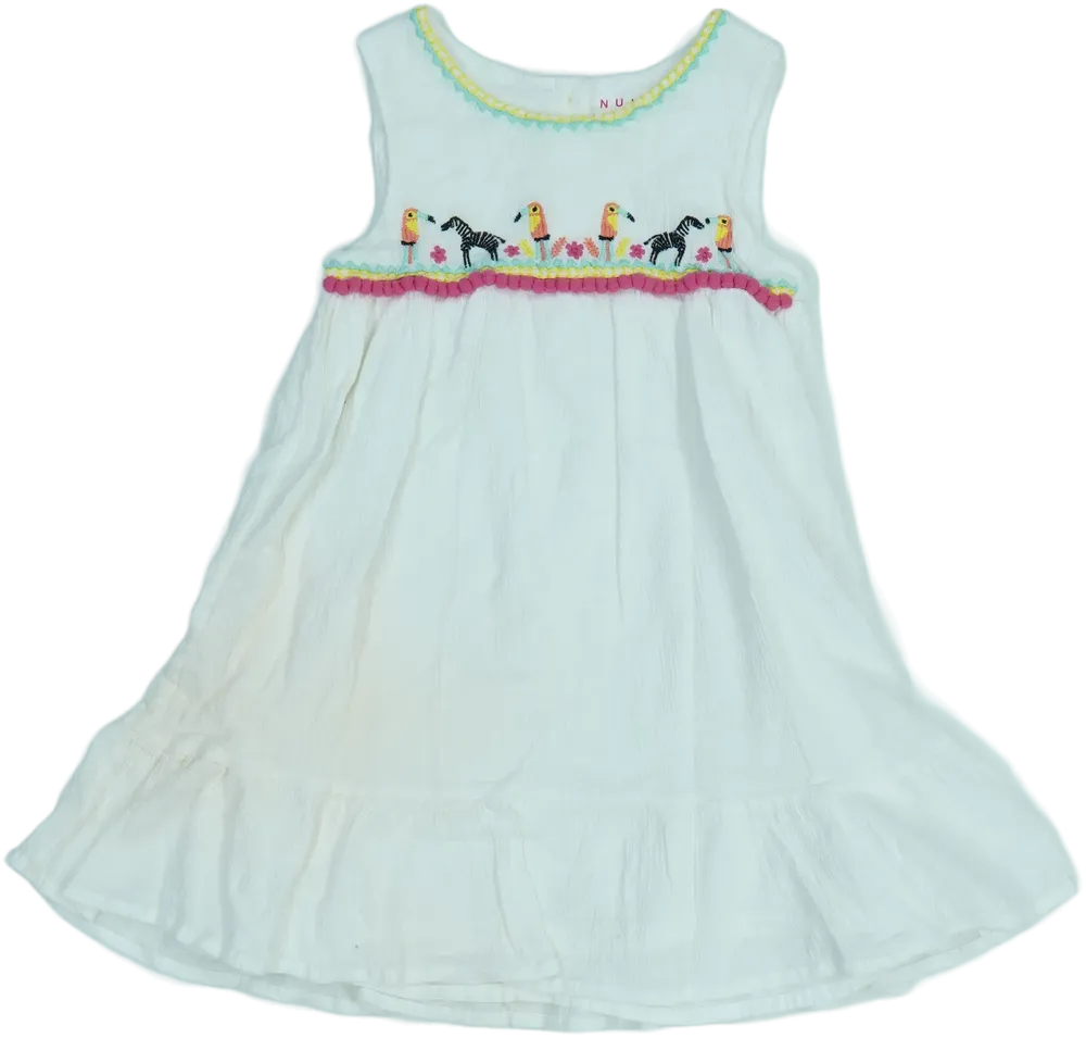 Fehér Nutmeg Ruha EU 98 / UK 3 év / US 3T