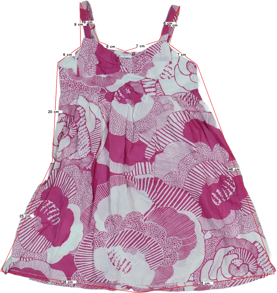 Rózsaszín M&amp;Co. Ruha EU 104 / UK 4 év / US 4T/XS