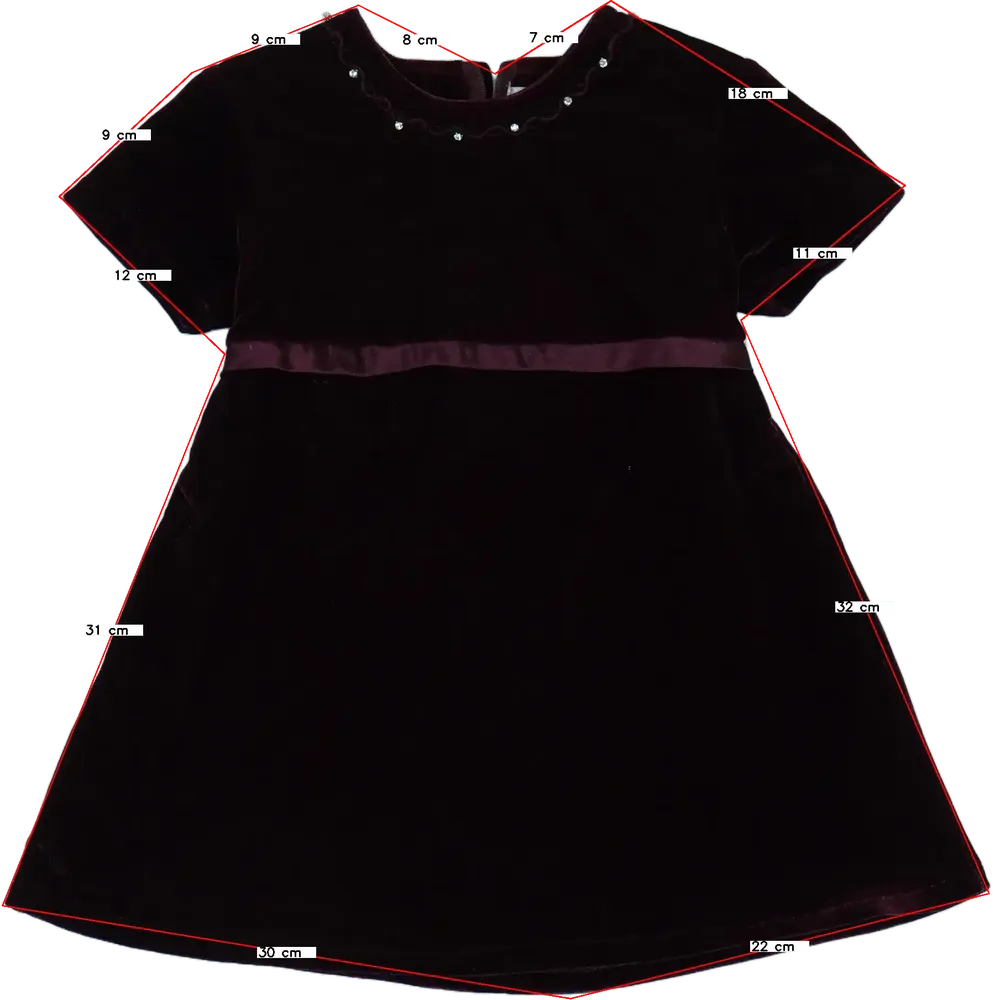 Bordó Couchet Tot Ruha EU 92 / UK 2 év / US 2T