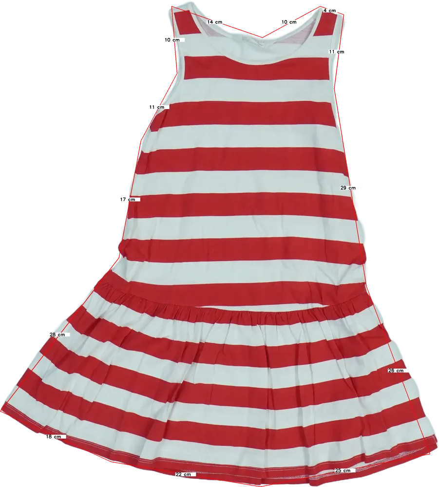 Piros H&amp;M Ruha EU 128 / UK 8 év / US 8 év/M